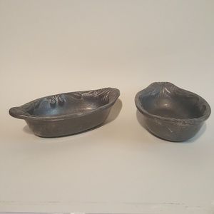RWP Wilton Armetale Pewter Au Gratin Potato Dishes